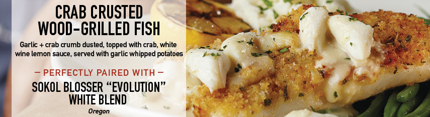 Crab Crusted Orange Roughy