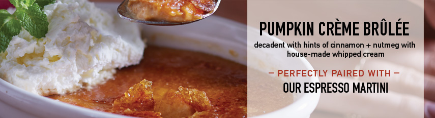 Pumpkin Creme Brulee