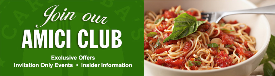 Join our Amici Club