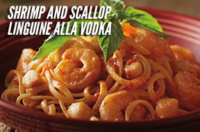 Shrimp and Scallop Linguine alla Vodka