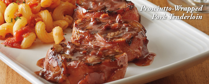 Prosciutto-Wrapped Pork Tenderloin Prosciutto-Wrapped Pork Tenderloin