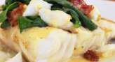 Salmon Rhea's with Lime Tomato Garlic Sauce