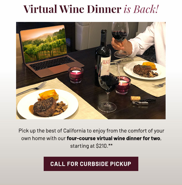 Virtual Wine Dinner - Learn More