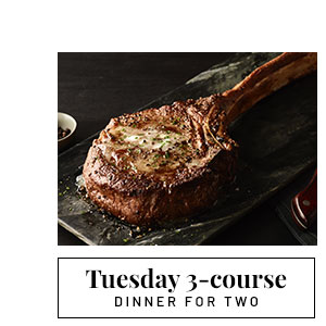 3 course dinner for two - Learn more