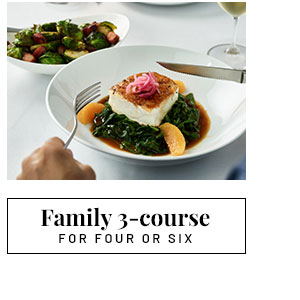 Family 3 course meal - Learn more