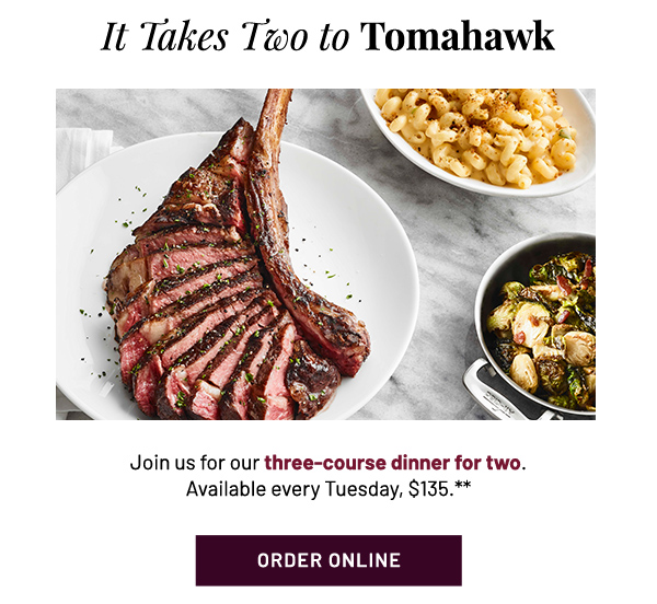 It takes two to tomahawk