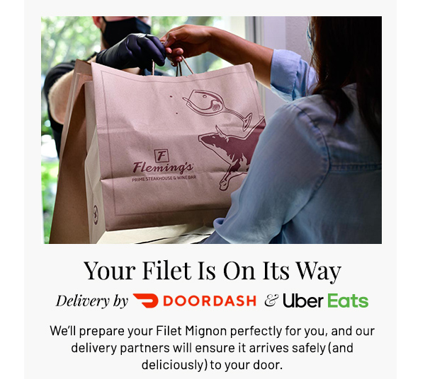 Your filet is on the way - Learn More