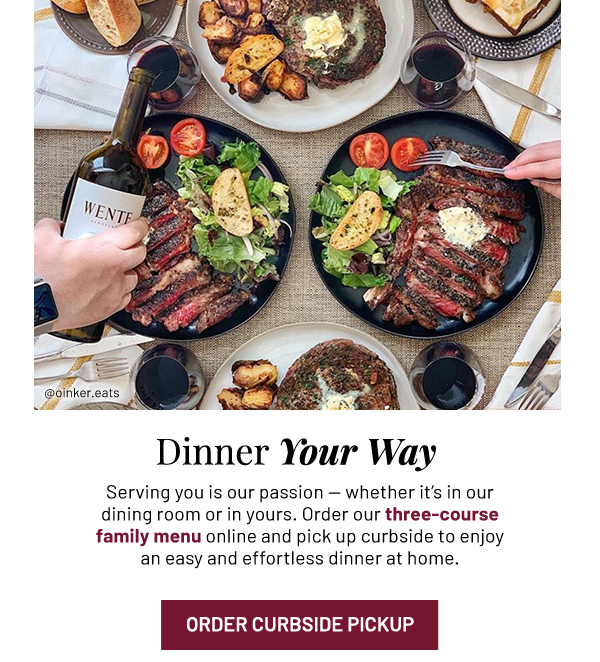 Dinner your way - learn more