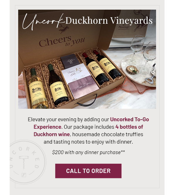 Uncork Duckhorn Vineyards - Learn More
