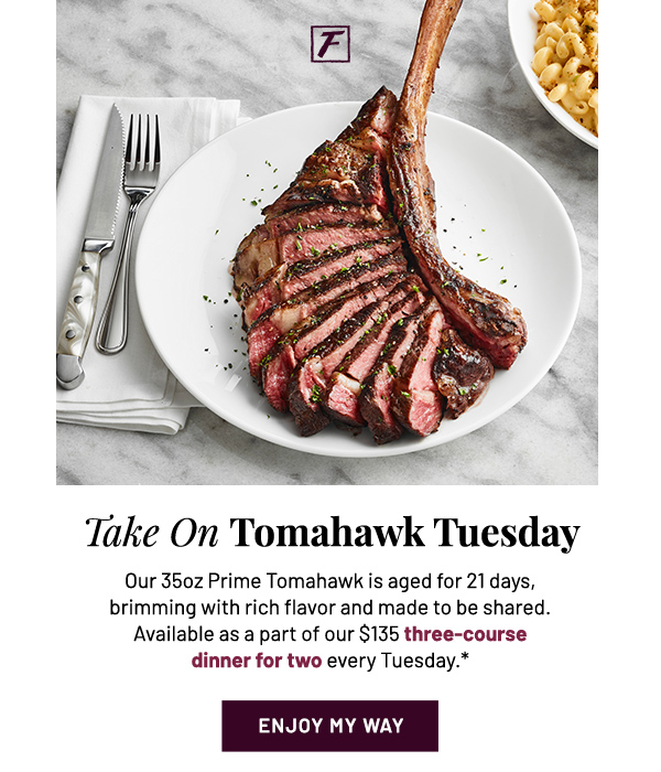 Take on Tomahawk Tuesday - Learn More