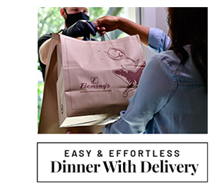 Dinner with delivery - Learn more