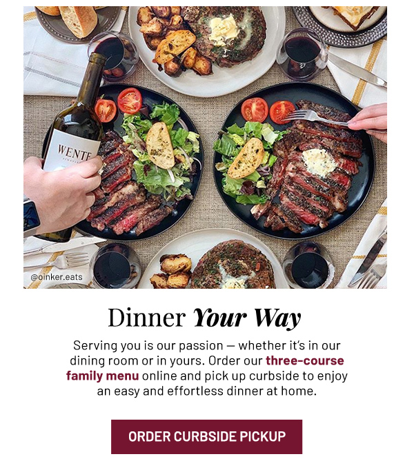 Dinner your way - learn more