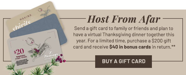 Buy a gift card - Learn More