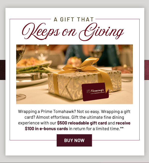 A gift that keeps giving - Learn More
