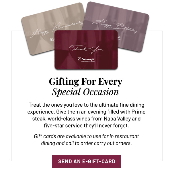 Send an e-gift card - learn more
