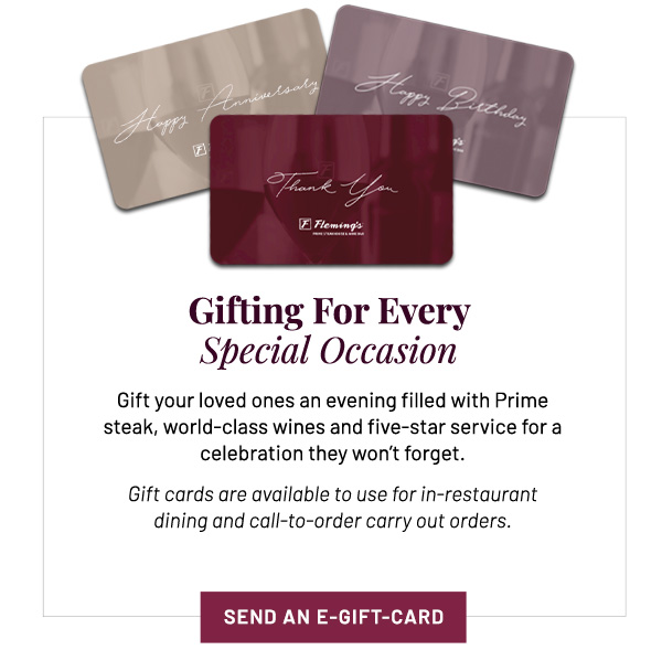 Send an e-gift card - learn more