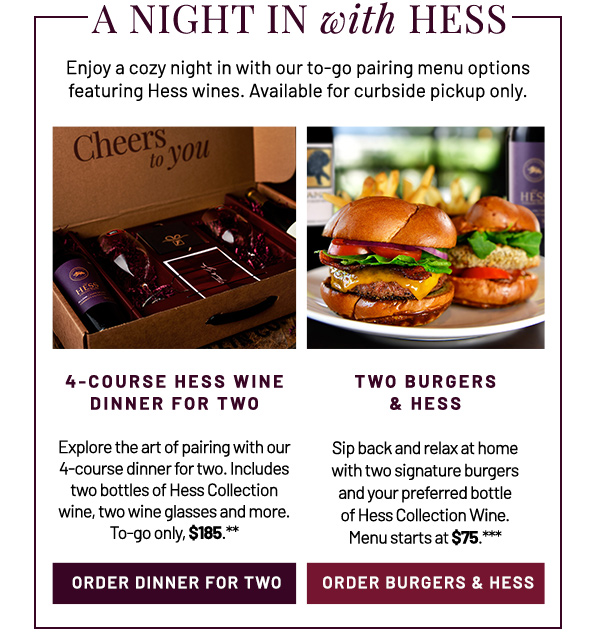 Fleming's - 2 special experiences