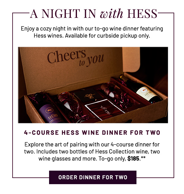 Order dinner for two - learn more