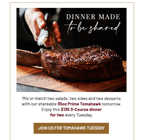 Join us for Tomahawk Tuesday - learn more