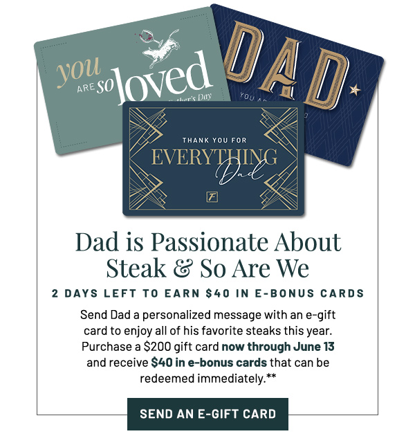 Send an e-gift card - learn more