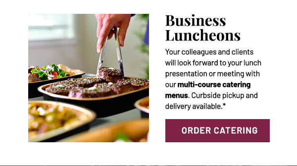 Order catering - learn more