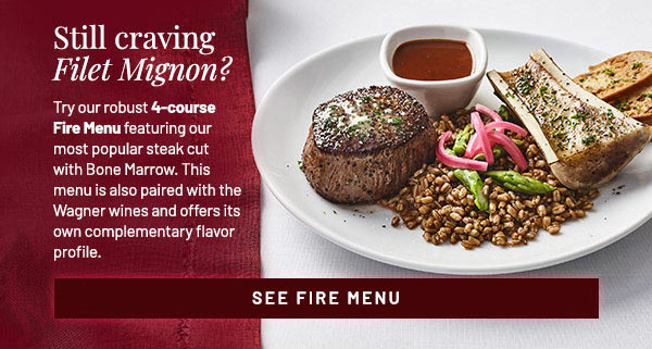 See the fire menu - learn more