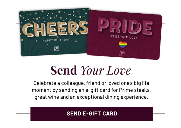 Send your love with an e-gift card