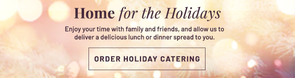 Home for the holidays - Fleming's Steakhouse