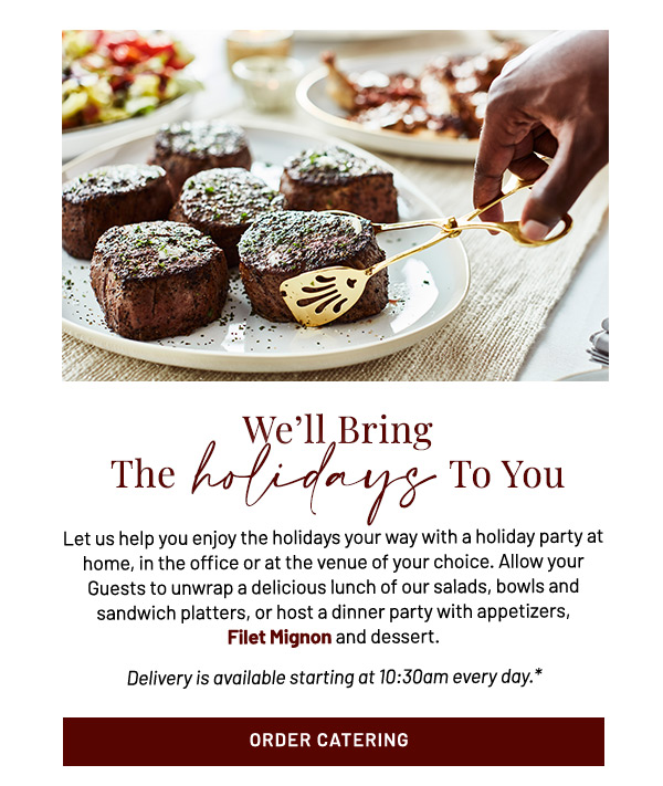 Order catering - Fleming's Steakhouse