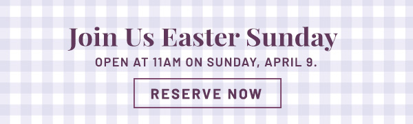 Join Us Easter Sunday