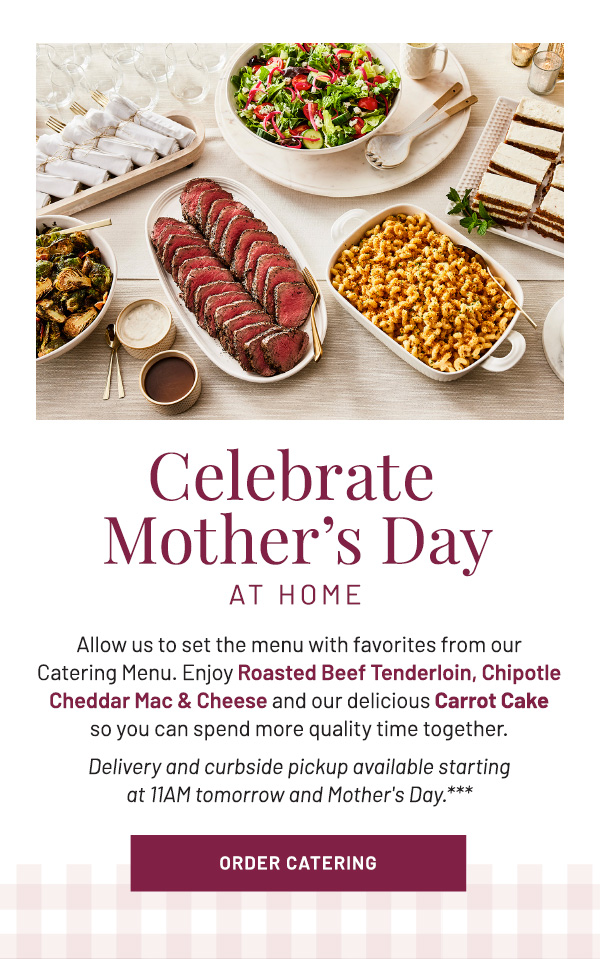 Celebrate Mother's Day at Home