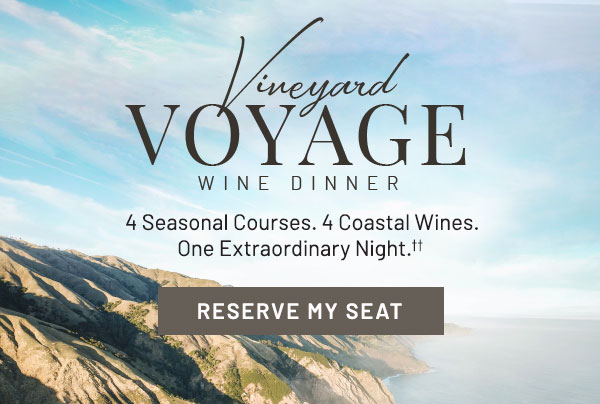 Vineyard Voyage Wine Dinner