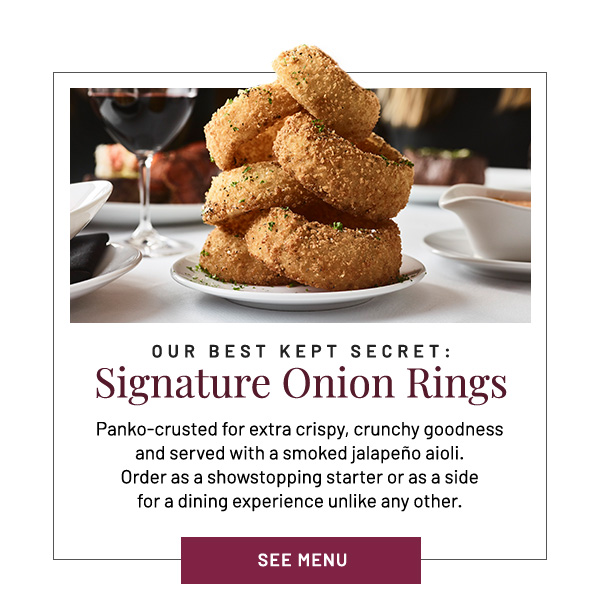 Signature Onion Rings