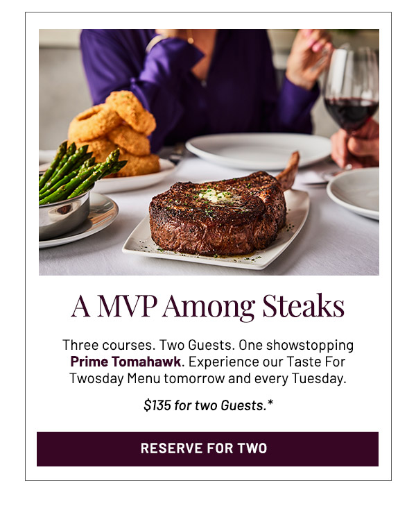 MVP Amoung Steaks