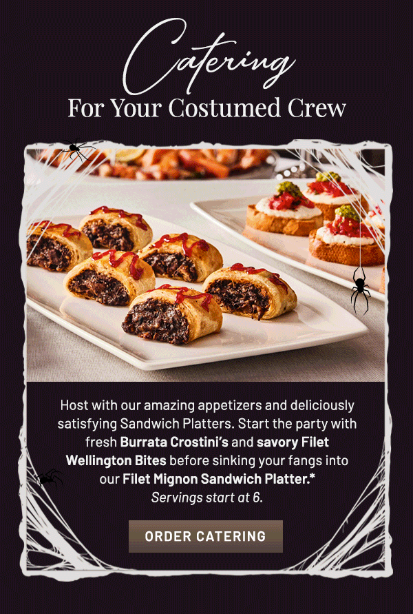 Catering For Your Costumed Crew