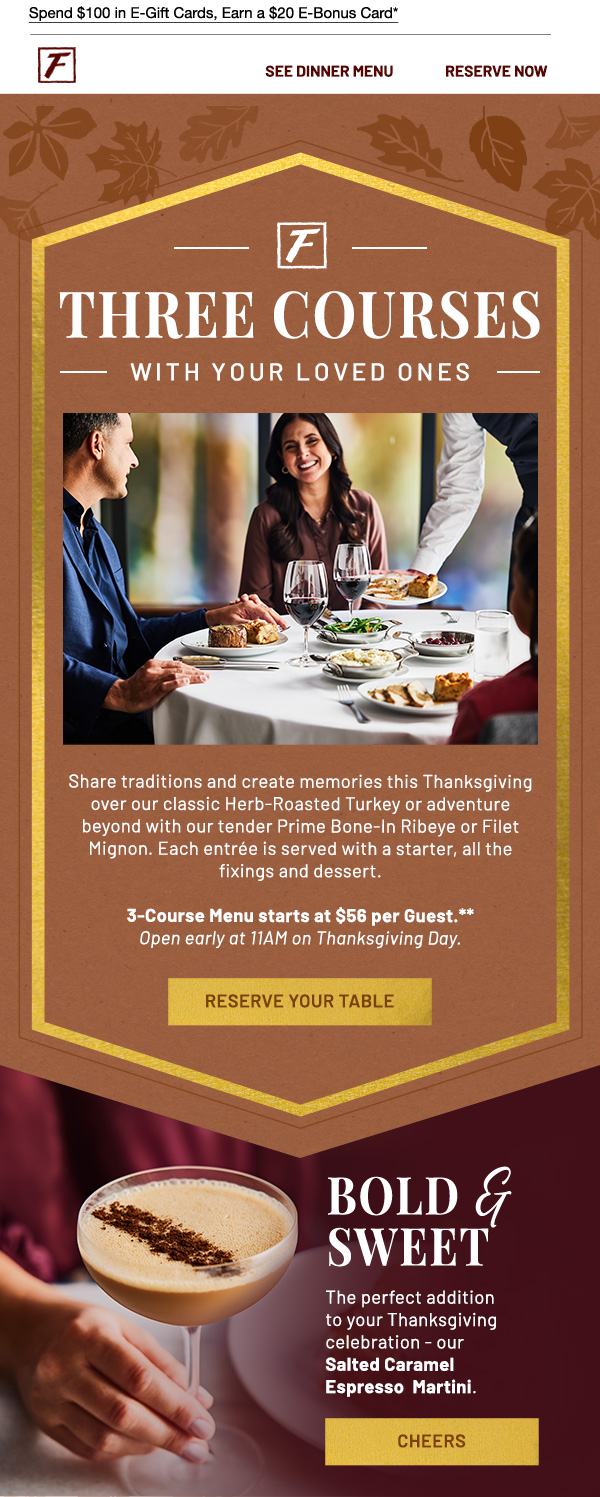 This Thanksgiving Be Our Guest