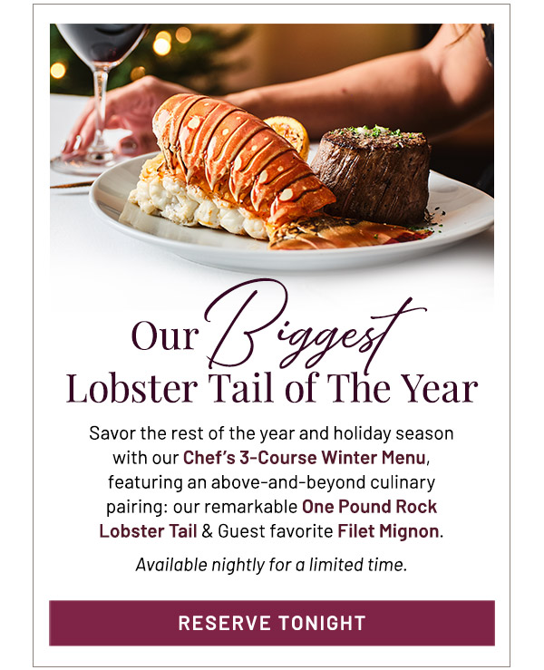 Our Biggest Lobster Taol of the Year