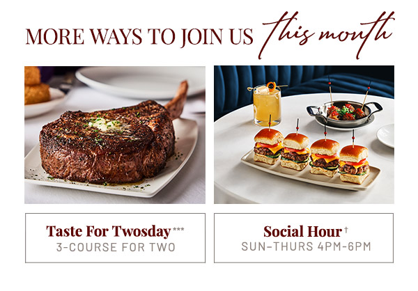 More Ways to Join Us This Month