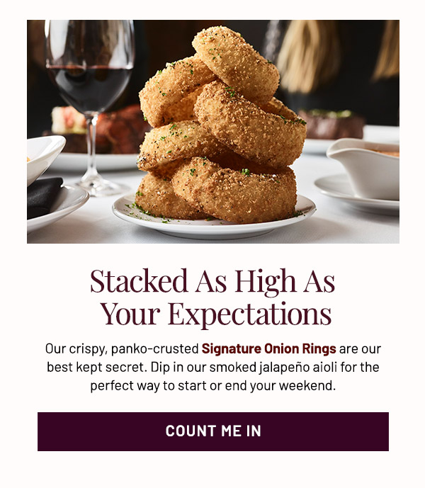 Stacked As High As Your Expectations