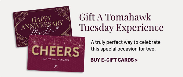 Gift A Tomahawk Tuesday Experiance