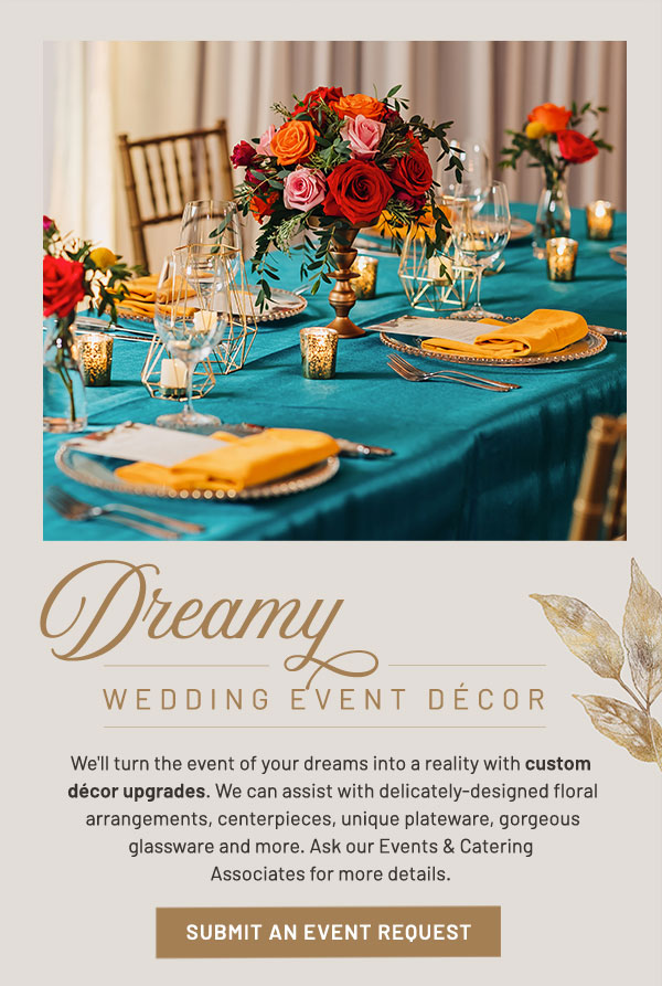 Dreamy Wedding Day Decor