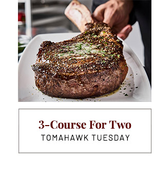 3 Course for Two