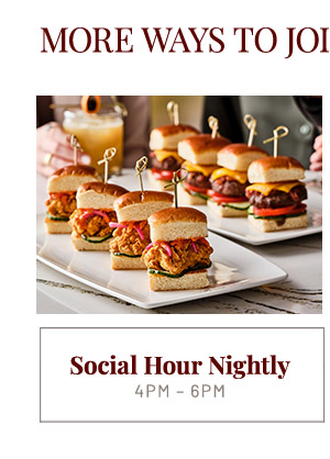 Social Hour Nightly