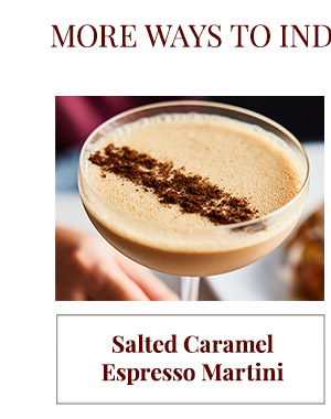 Salted Caramel Espresso Martini