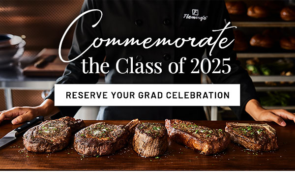 Celebrate the Graduate in Your Life. Commemorate this major achievement with a diploma-worthy dining experience.