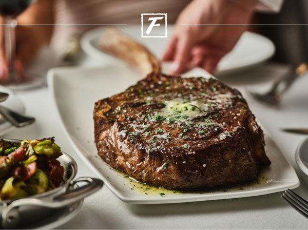 Fleming's Tomahawk Steak