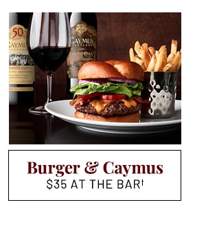 Burger & Caymus