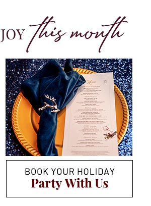 Book Your Holiday Party With Us