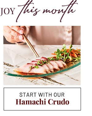 Hamachi Crudo