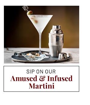 Amused & Infused Martini